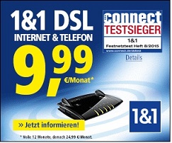 1&1 DSL 50 (Highspeed surfen ohne Limit)